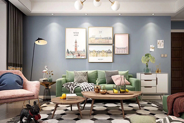 沈陽-萬錦香樟樹98平「北歐風格」裝修案例圖