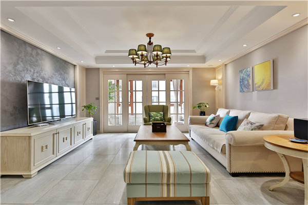 沈陽-保利香檳國際135平「混搭風格」裝修設計風格案例