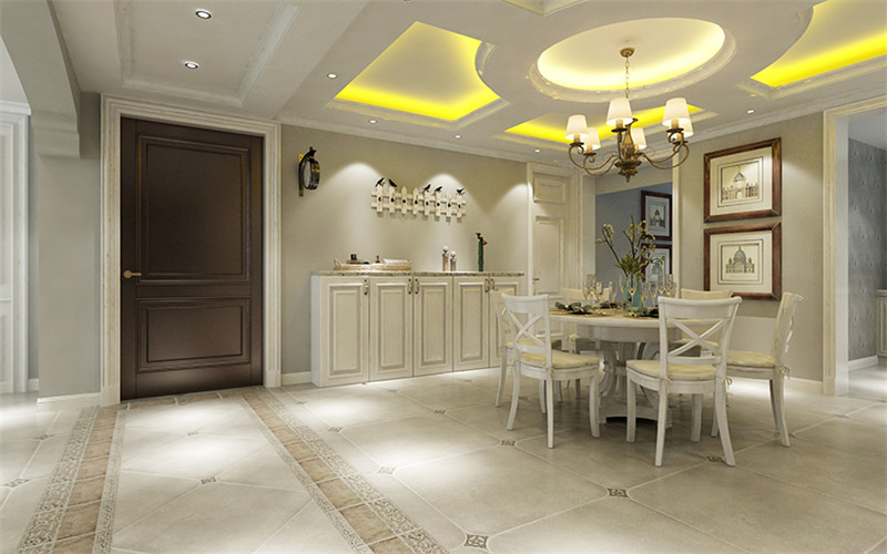 依云首府196m2「歐式風(fēng)格」實(shí)景裝修案例(一)