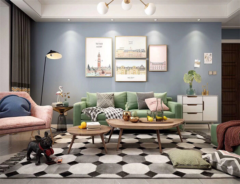 萬錦香樟樹98平「北歐風(fēng)格」裝修案例(四)