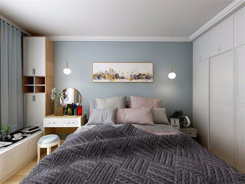 萬錦香樟樹98平「北歐風(fēng)格」裝修案例(五)