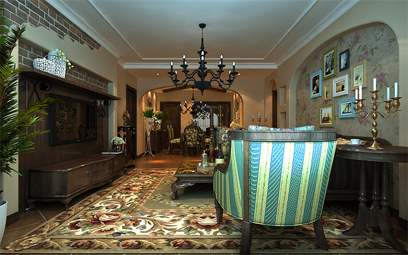 華發首府170平米「中式」實景裝修案例(一)