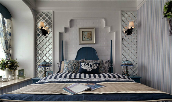 沈陽裝修公司100米兩室「地中海」裝修風格案例圖