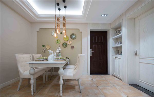 沈陽裝修公司88平米兩室「田園風格」裝修案例圖