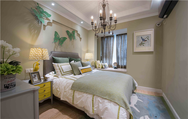 沈陽裝修公司88平米兩室「田園風格」裝修案例圖