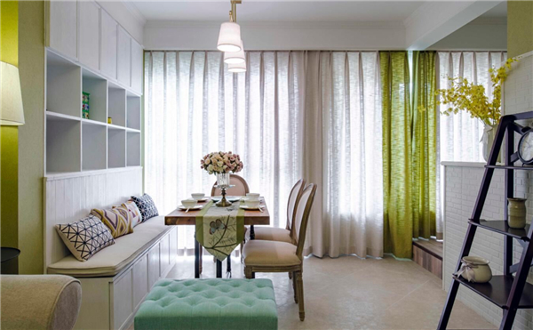 沈陽裝修公司80平「美式風(fēng)格」裝修案例圖