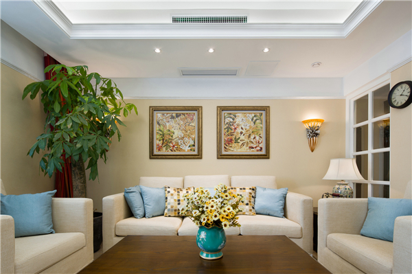 沈陽裝修116平「美式風格」裝修案例圖