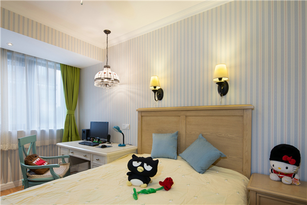 沈陽裝修116平「美式風格」裝修案例圖