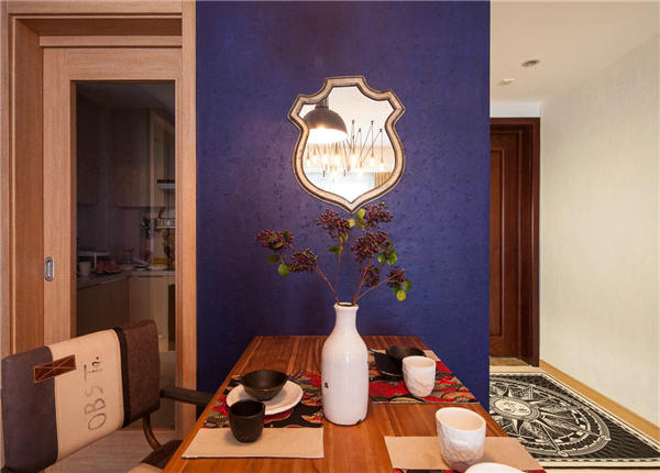 沈陽-中海盛京閣90平「混搭風格」裝修設計風格案例