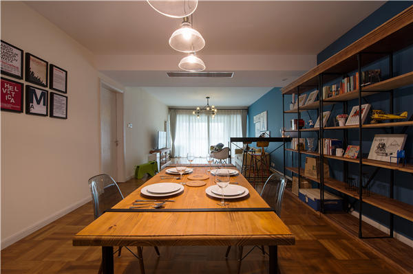 沈陽(yáng)-法蘭香頌88平「工業(yè)風(fēng)格」裝修設(shè)計(jì)風(fēng)格案例